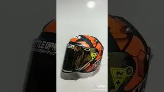 YAMET KUDASI | HELM NHK R6 PAKET GANTENG | INCLUDE VISOR VENOM, SPOILER