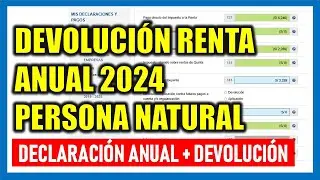 Devolución Renta Anual 2024 SUNAT |Presenta así tu declaración y devolución de impuestos FV 709