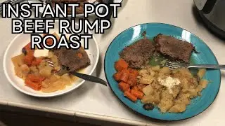 A Tender Rump Roast. A Whole Meal in 1 pot In 1 hour.