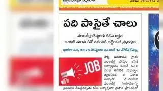 andhra  pradesh  grama volunteers   job notification and qualifications