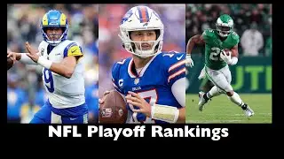 Ranking 2025-26 NFL Playoff Teams