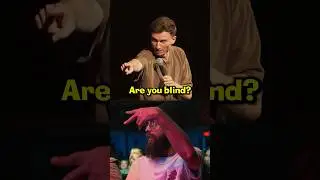 Blind guy went to the wrong comedian??
