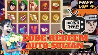GAME NARUTO MOBILE TERBAIK -  FREE VIP 9 - ALL CODE REDEEM - GOKIL AUTO SULTAN