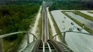 Shivering Timbers Front Seat (Full HD-POV) Michigans Adventure