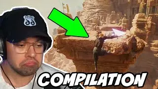 Theory's Jedi: Survivor Falling to Death Compilation...