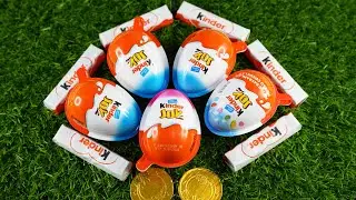 ASMR | Oddly Satisfying Surprise Egg Kinder Joy Kinder Chocolate Unboxing #asmr #kinder #satisfying
