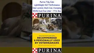 Purina Tidy Cats LightWeight Performance Odor control, Multi Cat, Clumping, dust free, cat litter