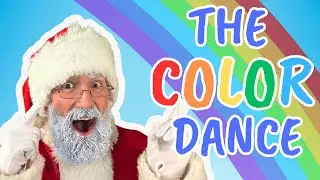 Color Dance with Santa 🎅 | Learn Colors Song | Toddler & Preschool Music