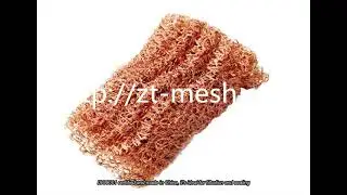 Metal Filter Knitted Wire Mesh Gasket Expanded Metal Perforated Type