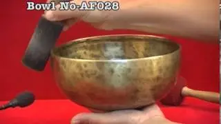 Nepali Singing Bowl No AF028