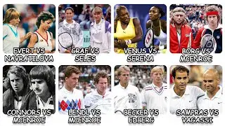 Every Iconic Tennis Player Rivalry Explained in 27 minutes