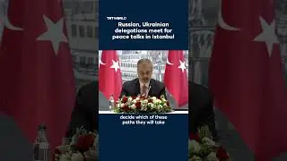 Russian, Ukrainian delegations meet for talks in Istanbul