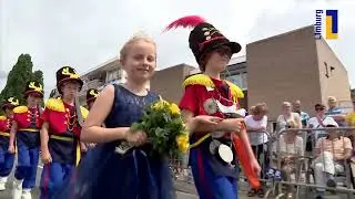 Hubertusschool Herten op Kinjer OLS 27 juni 2023 in Born.