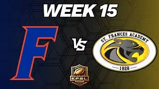 EPSL Football: HS Series: East St. Louis Flyers vs St. Frances Panthers - Week 15