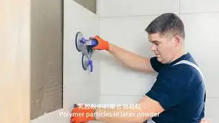 Cementitious materials with redispersible latex powder