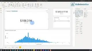 Using Microsoft Power BI Q&A to ask about a specific field in a column