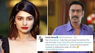 Prachi Desai TROLLS Ajay Devgn for NOT mentioning rest of the team in his tweet for 'Bol Bachchan'