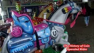 2010s Coin Operated Horse Kiddie Ride - Double Pony