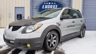 2ZZ-GE Pontiac Vibe GT Exhaust work! 8,000 RPM sounds! From Lucore Automotive