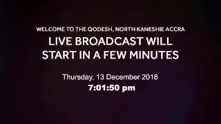The Qodesh Live Stream