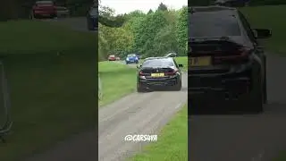 BMW M5 Competition HARD Acceleration Leaving Car Show!💨