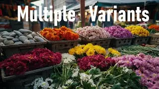 Add multiple Primitives to individual variants in Solaris Houdini   (Second Way) Easy mod