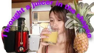 [Shopee juicer] Pineapple 🍍 juice