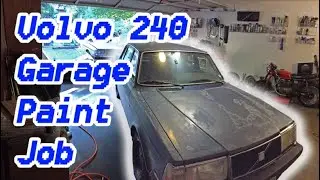 Volvo 240 Garage Paint Job!