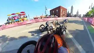 Tulsa Tough '25 Blue Dome handcycle