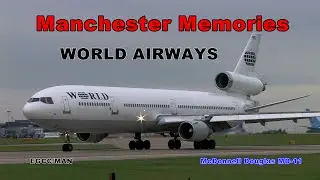World Airways Md-11   ←←  rapid departure  →→