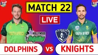 Dolphins Vs Knights Live | DOL vs KTS | CSA Provincial One Day Challenge Division One