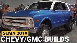 Incredible Chevy/GMC SEMA 2019 Builds