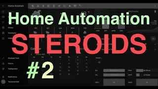 Home Automation on STEROIDS #2 (Home Assistant, AppDaemon, FloorPlan, Grafana, InfluxDB, Powerwall)