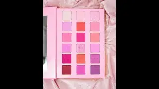 Jeffree Star Pink Religion collection first look and swatches #shorts