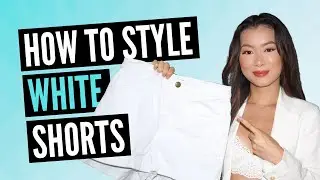 How to Style High Waisted White Shorts (6 Summer Outfits)