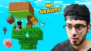 SKYBLOCK Survival But NO GRAVITY