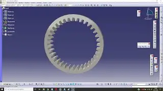 Catia v5 050: Dentatura interna con profilo ad evolvente