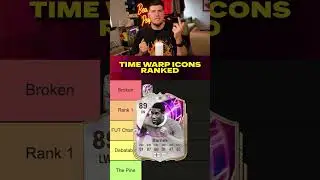 Рейтинг иконок TIME WARP на FC 26! 💫 #fc26