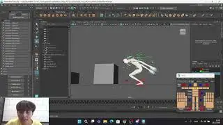 Maya Bouncing Ball and Jumping character