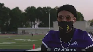 A special honor for Ben Davis WR battling cancer