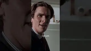 Creepiest scene in the film? #americanpsycho #patrickbateman