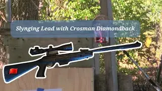 Slynging Lead with Crosman Diamondback