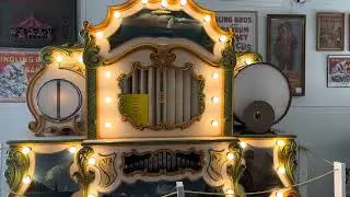 The Wurlitzer Band Organ that came off the Asbury Park New Jersey Carousel in Ederville, NC