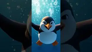 #😉The Penguin is in a mood😄🐧🐧🐧
