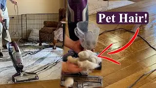 Тестирование пылесоса для мытья полов Bissell Crosswave Pet Pro