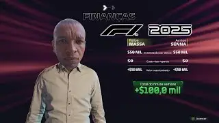 F1 25 My Team Cadillac #Senna Gp Arabia Sprint e Gp Miami 2&ordf; Temp 100% das Corridas #f12025  Ep15