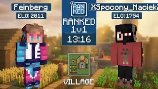 Feinberg vs XSpocony_MaciekX | MCSR Ranked | Village Seed