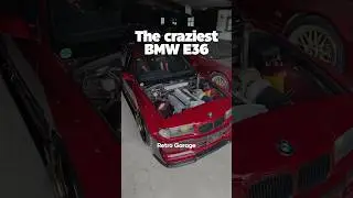 Crazy RB25 Turbo swapped BMW E36