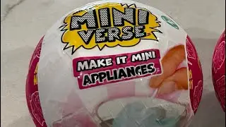 Mini Verse Make it Mini Appliances!!