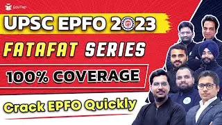 UPSC EPFO APFC Notification 2023 | UPSC APFC & EO/AO Preparation Strategy and Guidance | APFC EduTap